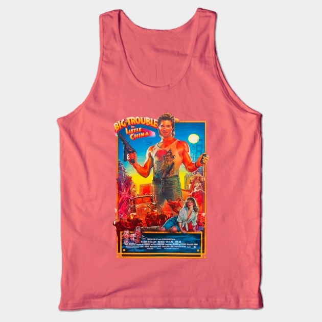 BIG TROUBLE Poster 1986 Tank Top by Pop Fan Shop